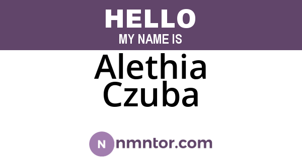 Alethia Czuba