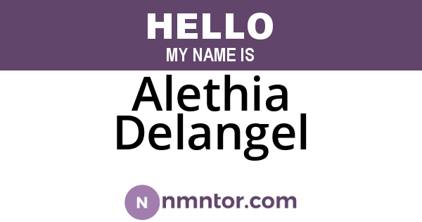 Alethia Delangel