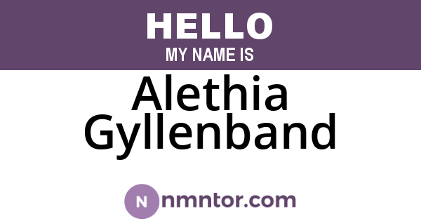 Alethia Gyllenband