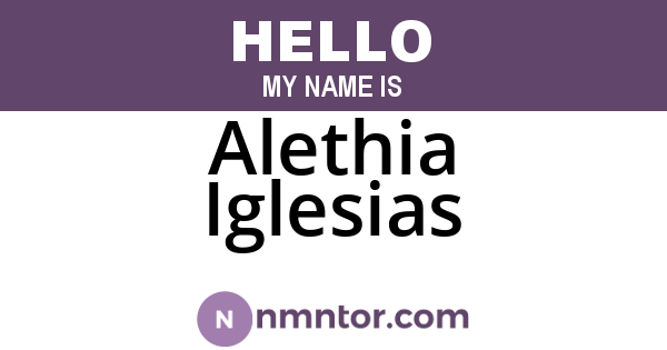 Alethia Iglesias