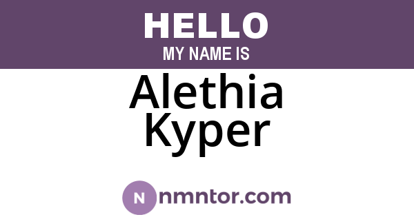 Alethia Kyper