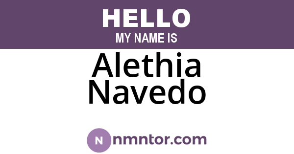 Alethia Navedo