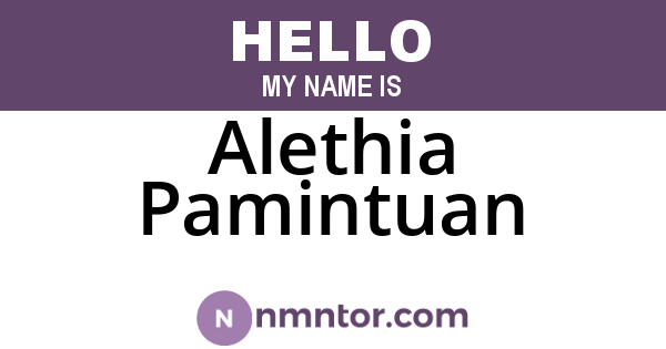 Alethia Pamintuan