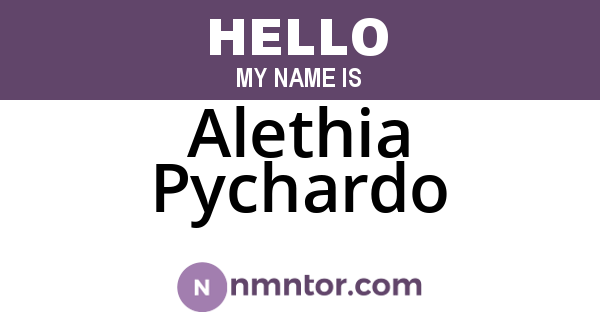 Alethia Pychardo