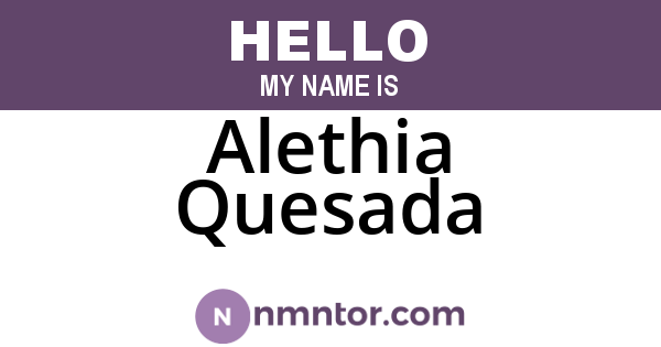 Alethia Quesada
