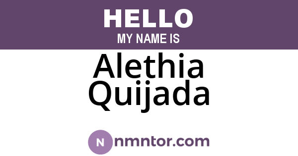 Alethia Quijada