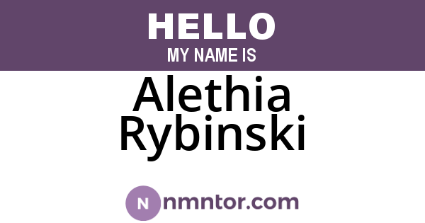 Alethia Rybinski