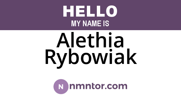 Alethia Rybowiak