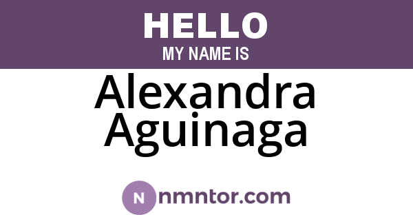 Alexandra Aguinaga