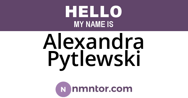 Alexandra Pytlewski