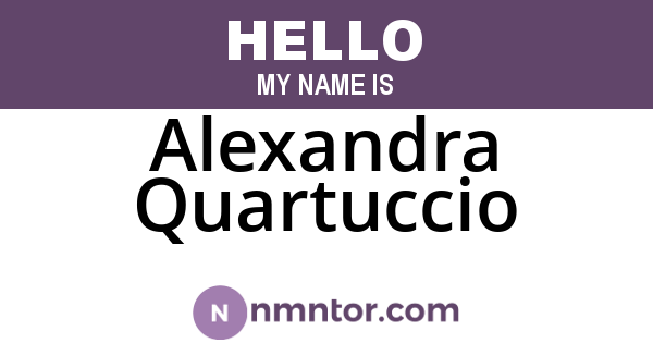 Alexandra Quartuccio