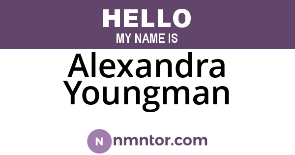 Alexandra Youngman