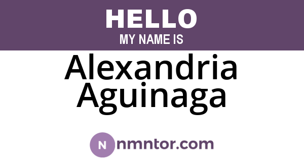Alexandria Aguinaga