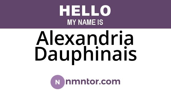 Alexandria Dauphinais