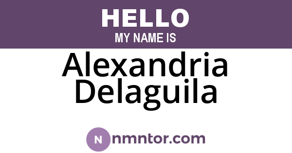Alexandria Delaguila