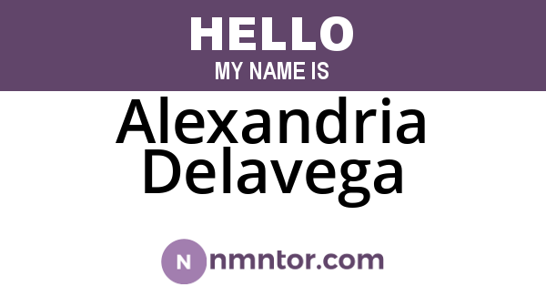 Alexandria Delavega