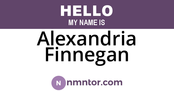 Alexandria Finnegan