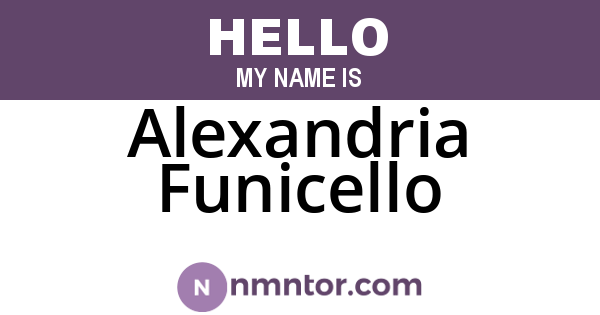 Alexandria Funicello