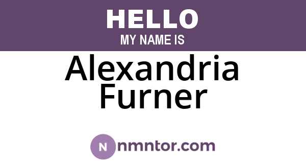 Alexandria Furner