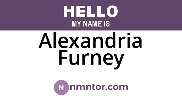 Alexandria Furney