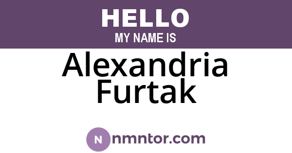 Alexandria Furtak