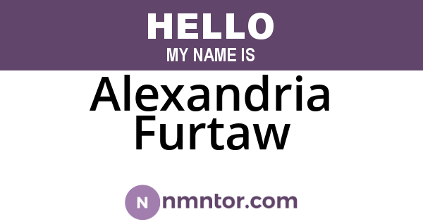 Alexandria Furtaw