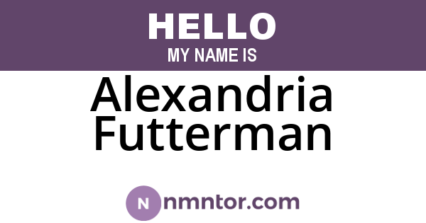 Alexandria Futterman