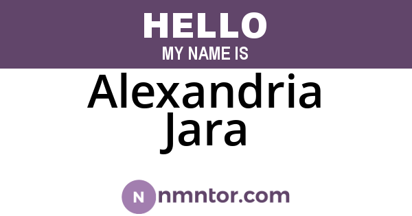 Alexandria Jara