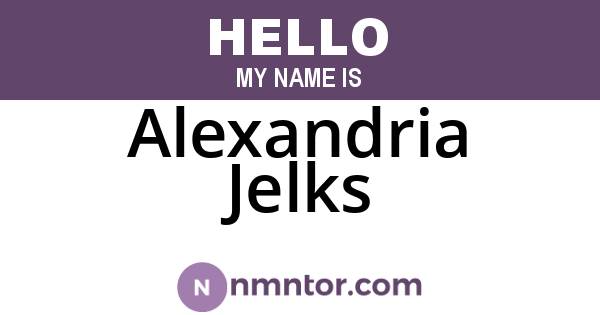Alexandria Jelks