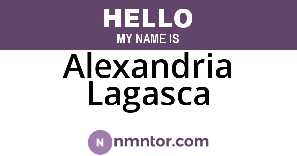 Alexandria Lagasca