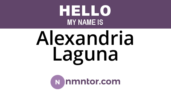 Alexandria Laguna
