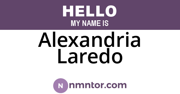 Alexandria Laredo