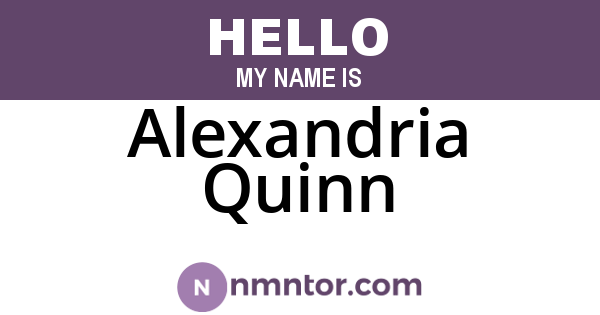 Alexandria Quinn