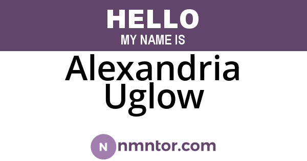 Alexandria Uglow