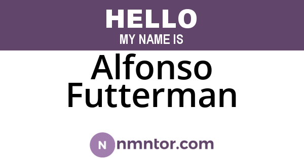 Alfonso Futterman