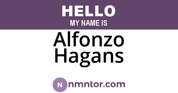 Alfonzo Hagans
