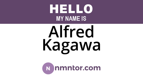 Alfred Kagawa