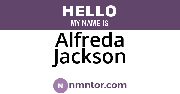 Alfreda Jackson