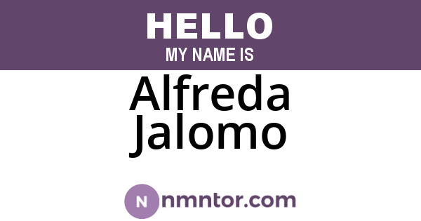 Alfreda Jalomo