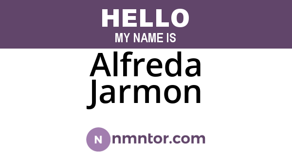 Alfreda Jarmon