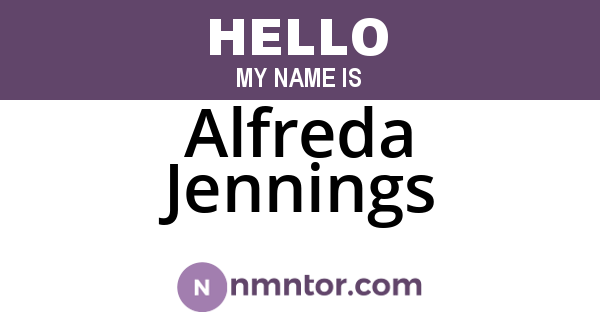 Alfreda Jennings