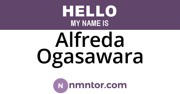 Alfreda Ogasawara