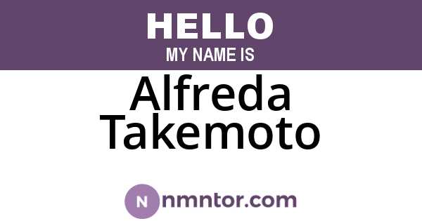 Alfreda Takemoto
