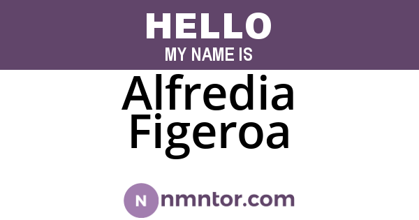 Alfredia Figeroa