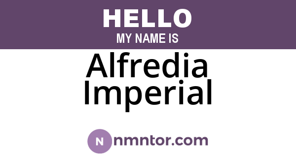 Alfredia Imperial