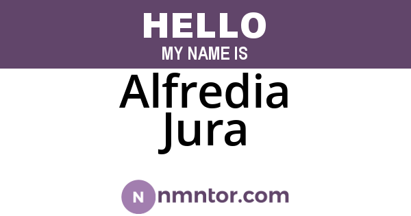 Alfredia Jura