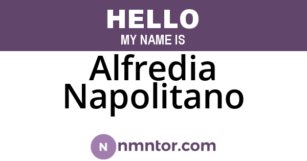 Alfredia Napolitano