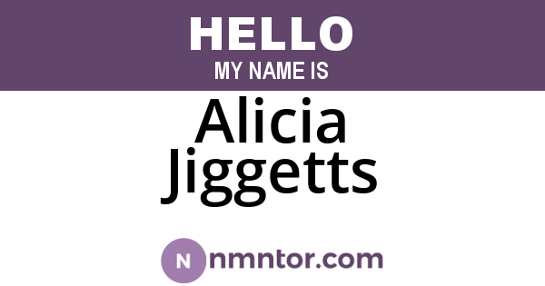 Alicia Jiggetts