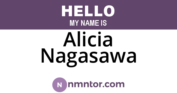Alicia Nagasawa