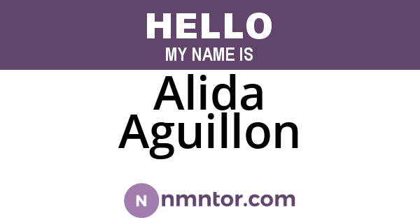 Alida Aguillon